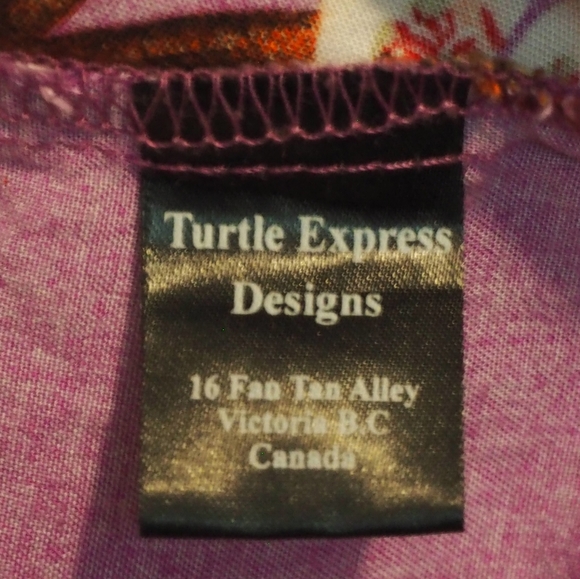 Purple Kimono Style Jacket with Sakura Design - Picture 4 of 5